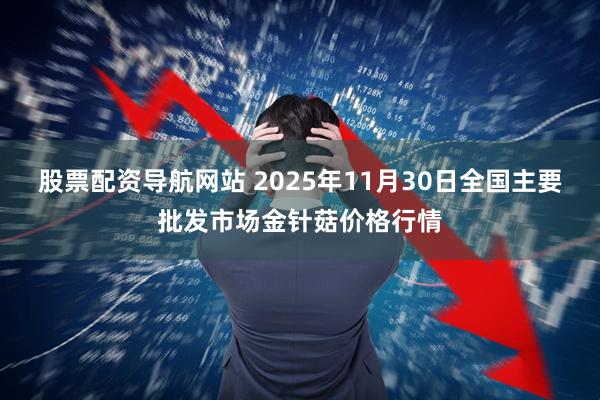 股票配资导航网站 2025年11月30日全国主要批发市场金针菇价格行情